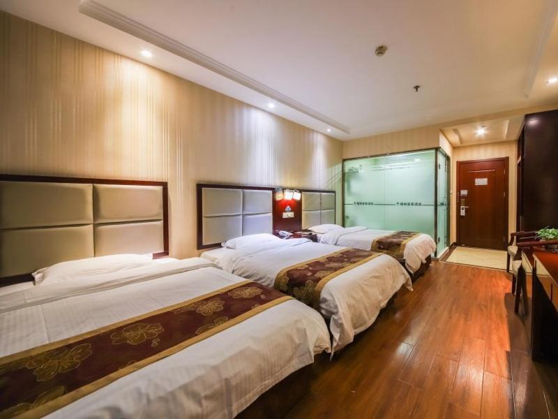 Greentree Inn Henan Zhengzhou Wanda Hanghai Middle Road Business Hotel Eksteriør billede