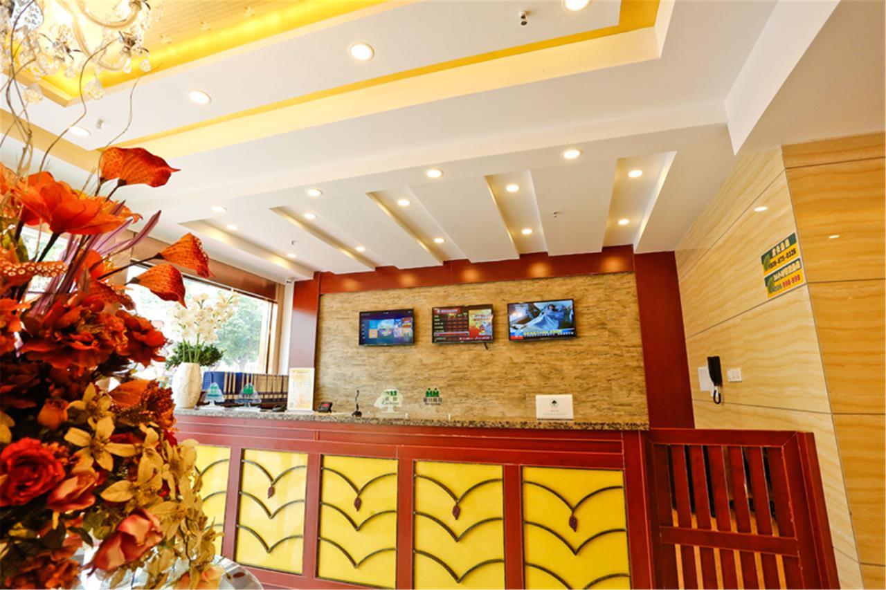 Greentree Inn Henan Zhengzhou Wanda Hanghai Middle Road Business Hotel Eksteriør billede
